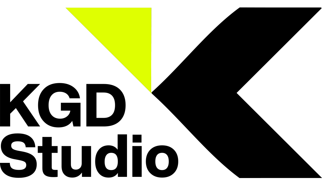 Studio KGD logo – agency providing graphic design and web development services to transform mid-sized businesses in Canada and the United State